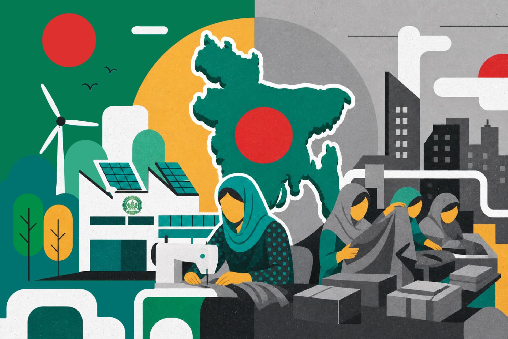 Green Buildings, Grey Cities